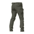 thumbnail image 3 of Hiking Tactical Pants for Men Outdoor Waterproof Cargo Pants Relaxed Fit Trousers Rip-Stop  Work Travel Pants with Multi Pockets gray XX-Large, 3 of 4