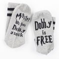 thumbnail image 5 of Funny Unisex Novelty Master Has Given Dobby a Sock Dobby is Free Crew Socks Gift, 5 of 6