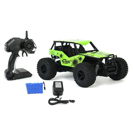 The King Cheetah Turbo Remote Control Toy Green Rally Buggy RC Car 2.4 ...