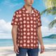 thumbnail image 3 of Fotbe Cute Pig with Coins Camisa Hawaiana para Hombre Unisex – Camisa Casual de Verano con Botones de Manga Corta de Algodón y Lino,X-Large, 3 of 7