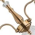 thumbnail image 6 of 3 Heads Gold Chandelier Hanging Ceiling Lamp Foyer Pendant Light Fixture E26 110V 6.69*7.87in, 6 of 17