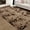 Brown, variant on ZACOO 10' x 13' Large Area Rug High-Pile Plush Shag Rug Perfect for Living Rooms, Bedrooms, Dining Rooms, Brown