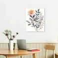 thumbnail image 2 of Nawypu  Watercolor Minimalist Wildflowers Art Print, Modern Botanical Plant Leaves Canvas Wall art Colorful Floral Flower Print for Garden Farmhouse Bedroom Decor, 2 of 4