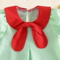 thumbnail image 4 of Gubotare Girls Dresses Summer Dress Girls Kids Summer Sleeveless Sundress Birthday Outfit Twirly Party Clothes 3T 4T (Green,3-4 Years), 4 of 5