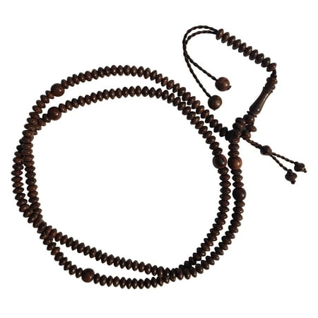 - TheTasbih Naqshbandi Tasbih Tamarind Wood 4x6mm Saucer 8mm Dividers