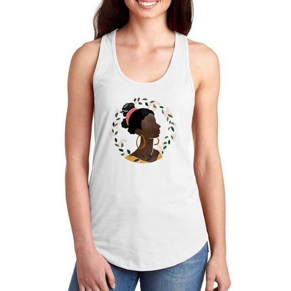 Pattern Poise Collection C. Racerback Tank Women -June Erica Vess Designs, Female XX-Large