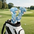 thumbnail image 3 of Yuyamidu Starfish Shell Golf Headcovers, Waterproof PU Leather Golf Head Covers for Hybrid Fairway Driver Blue Ocean Golf Head Protective Cover, 3 of 7