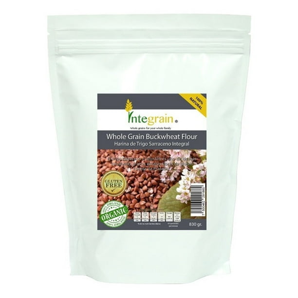 Harina De Trigo Sarraceno Integral 830g Integrain Orgánica Integrain Original