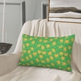 thumbnail image 5 of Lsque Pumpkin Leaves Pattern Pillow Case – Soft & Cozy Throw Pillow Cover, Hypoallergenic Cushion Case for Sleeping Women with Envelope Closure-14"x20", 5 of 6