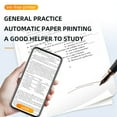thumbnail image 3 of Portable Portable Printer Multifunctional 200dpi High Clear Printing   Printer For Homework Study Materials, 3 of 7