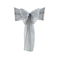 thumbnail image 2 of Chair Sashes Tulle Bow Ribbon, Satin Fabric Tie for Wedding Party Banquet Chair Back, Soft Reusable Polyester Wrinkle-Resistant, Versatile Event Decor for Birthday Shower Hotel, 2 of 6