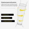 thumbnail image 4 of Daily Mix Store Manchons de Jambes Football Hommes Protège-Tibia Chaussettes Support Rugby UK Plus Chaud Hockey, 4 of 9
