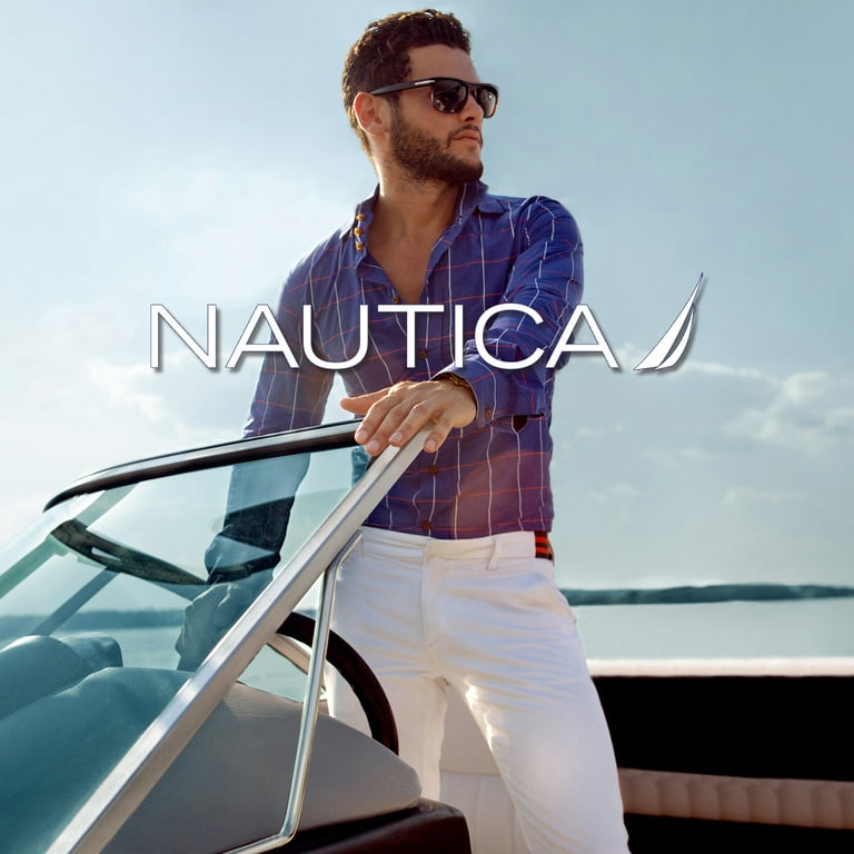 Nautica Mens Thermal Underwear Set Insulated Shirt & Long Johns, Navy XL