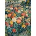 thumbnail image 3 of Alexandre Altmann 14x18 Black Modern Framed Museum Art Print Titled - Field of Flowers, 3 of 5