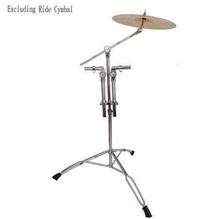 Low Double Tom Stand - Ktaxon Professional Pedal Control Style Double Tom Drum Stand Silver & Black