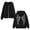 Black, variant on Sequin Angel Wings Hoodie Women Trendy Long Sleeve Zip Up Sweatshirt Baggy Drawstring Sweat Shirt With Pocket Blue Size S