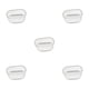 thumbnail image 3 of Naiovety 16 unids/set cubierta ovalada para base de silla tendón de vaca protección de goma transparente de moda 20*40mm Type2 NO2, 3 of 6