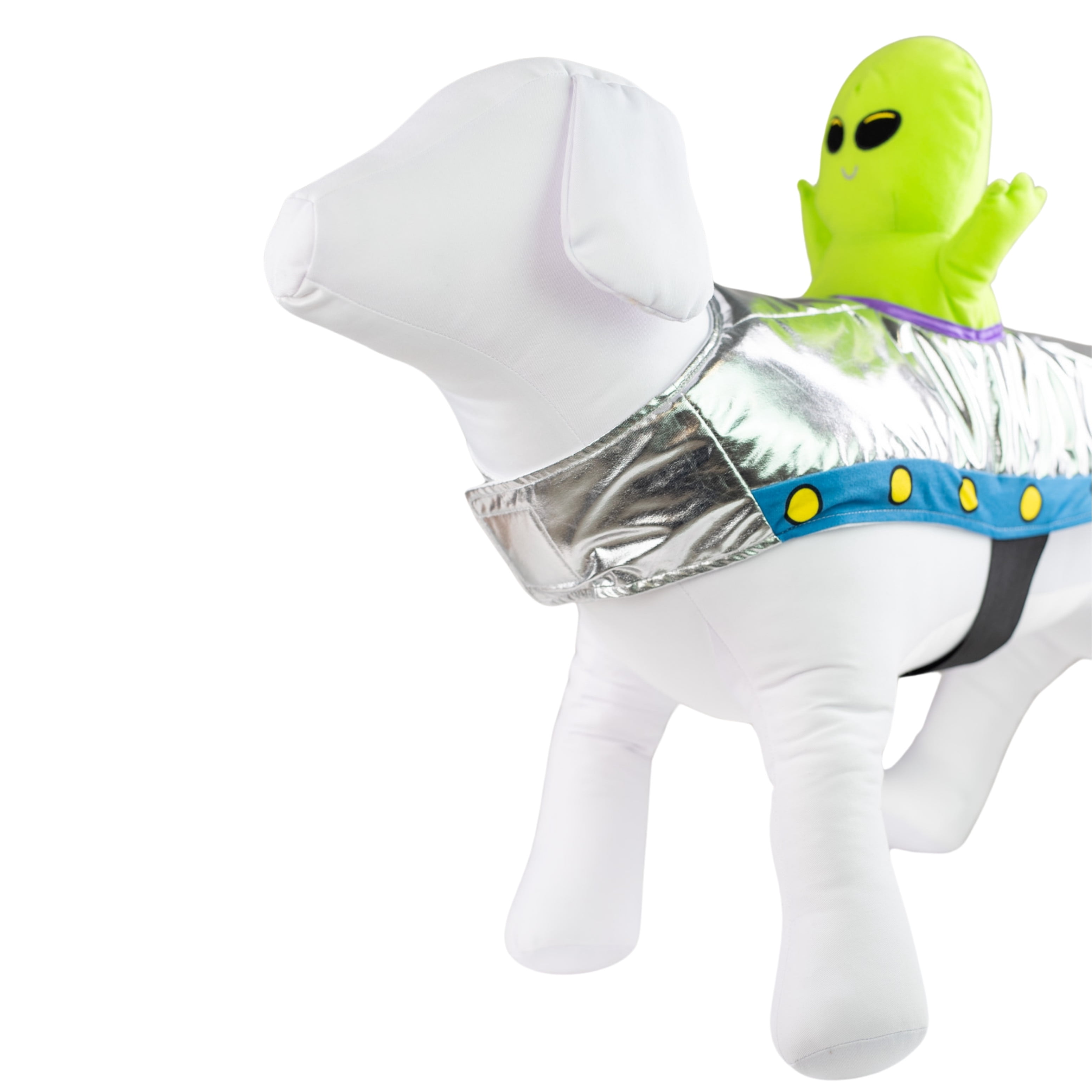 Vibrant Life Halloween Alien Costume for Dogs and Cats, Lime Green, Small