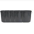 thumbnail image 3 of 2.5 Quart Gray Plastic Paint Bucket Only- 5 Pack - No lid included, 3 of 4