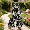 thumbnail image 2 of CHUMUD Womens Dress Pants Trendy Straight Wide Leg Baggy Pants Relaxed Fit Pants Summer Casual, 2 of 6
