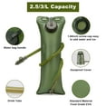 thumbnail image 3 of ENFOURCLASS 2.5L / 3L Leakproof Hydration Bladder for Hiking, Camping, Cycling, Beach & Valentine’s Gifts, 3 of 10