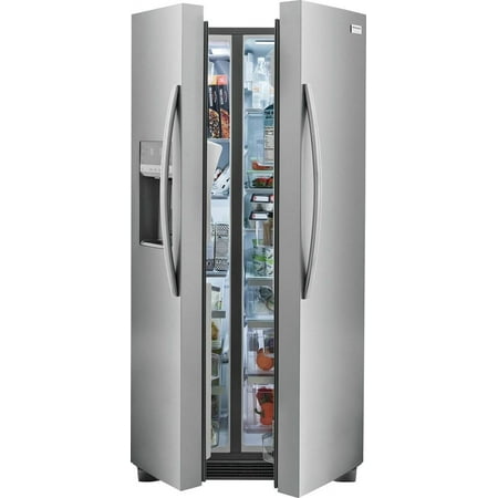 Frigidaire - Gallery 22.3 Cu. Ft. Side-by-Side Refrigerator - Stainless steel