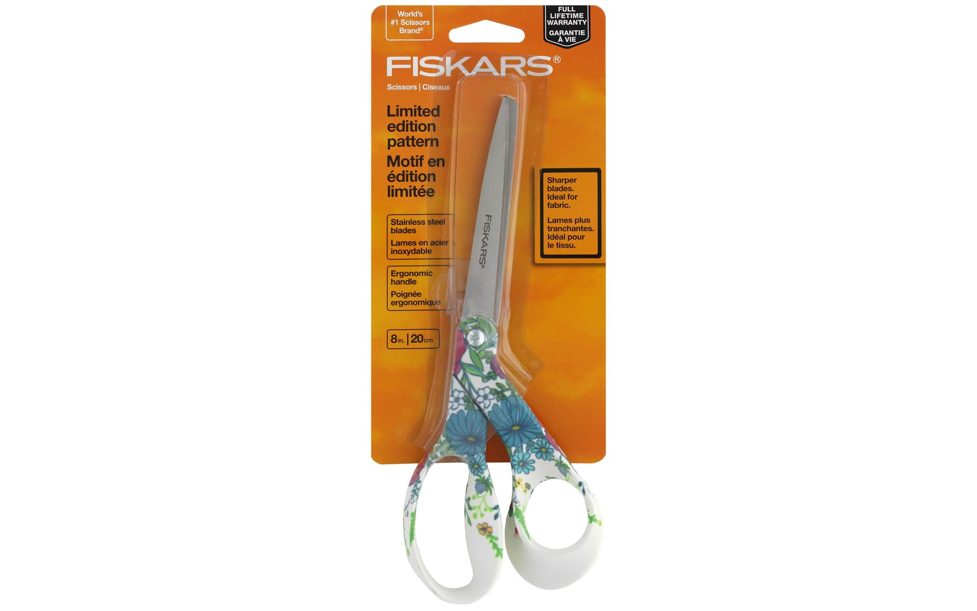 Fiskars Scissors 8' Bent Statement Floral Designer