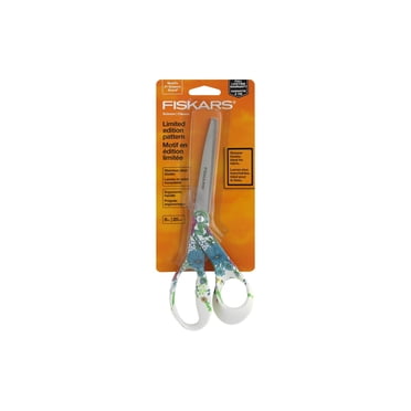 Fiskars Titanium Easy Action Scissors, Spring Action, 10in L, Orange ...