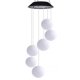 thumbnail image 2 of Monstrate Lámpara de campanas de viento que cambia de Color Solar, bola LED, luz colgante decorativa para patio al aire libre Iluminación y accesorios, 2 of 6