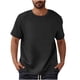 thumbnail image 2 of pstuiky Mangas cortas para hombre, Blusas versátiles de cuello redondo y manga corta con estampado de colores sólidos para hombre camisas casuales para hombre l, 2 of 7