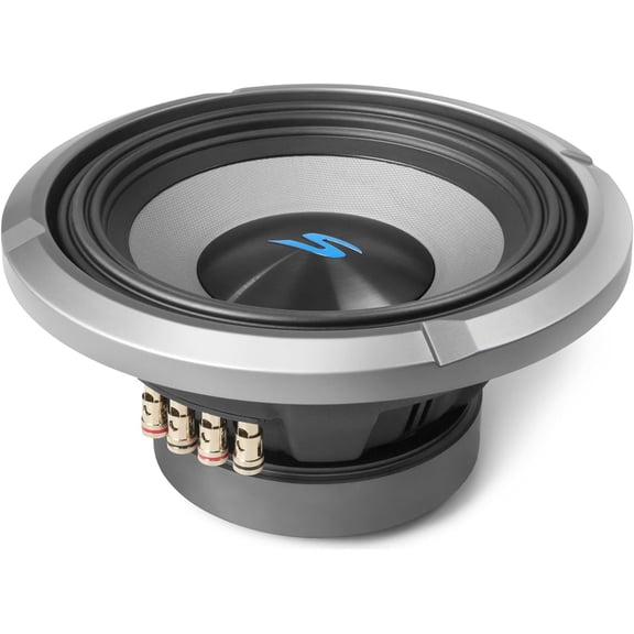 Alpine S2-W10D4 10" S-Series Dual 4 Ohm Car Subwoofer, 1800W Max, 600W RMS