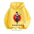 thumbnail image 3 of Sudadera con capucha de Naruto para niños, ropa informal para niños, ropa de Sonic, sudadera con capucha de dibujos animados para primavera y otoño, sudadera de Anime Sasuke, camisetas de Kakashi, 3 of 5