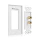 thumbnail image 5 of Placa de pared para altavoz de 4 postes, placa de pared para cine en casa, Panel de Audio Compatible con 1 altavoz, 5 of 5