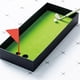 thumbnail image 3 of Golf Pen Set Mini Desktop Golf Ball Pen Gift Includes Putting Green 3 Clubs Pen Balls and Flag, 3 of 5