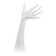 thumbnail image 4 of Organizador de joyas de mano de maniquí, soporte de resina para collares, soporte minimalista Blanco, 4 of 9