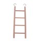 thumbnail image 2 of de madera Loro Hámster Ratón Jerbo Escalera Juguete Jaula de pájaros 4 escalones Yuyangstore Escaleras del puente de la escalera del hámster, 2 of 4