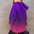 thumbnail image 4 of Baby Days YLSDY Cute Hoodies for Teen Girls Trendy Preppy Hooded Sweatshirts Oversized Long Sleeve Shirts Gradient Clothes for Girls Purple 4 Years, 4 of 6