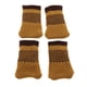 thumbnail image 1 of 4 fundas protectoras para patas de muebles de punto, calcetines y patas de silla. Trigo Amarillo, 1 of 8