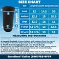 thumbnail image 2 of Absolute Support Above Knee Stump Compression Shrinker 20-30mmHg Black, Large, 2 of 6
