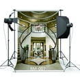 thumbnail image 2 of GreenDecor 5x7ft Elegant Interior Stairs Photography Backdrop Photo Background Studio Prop, 2 of 4