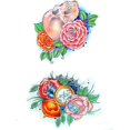 thumbnail image 1 of New Disposable Tattoo Sticker Water Transfer Sticker Waterproof Half A, 1 of 3