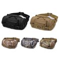 thumbnail image 3 of VALINK Tactical Bag Multiple Pockets Zipper Open Outdoor Waist Bag with Adjustable Strap for Camping, 3 of 5