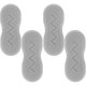 thumbnail image 3 of 4Pcs Toilet Seats Bumper Pads Toilet Lid Lifter Bidet Attachment Toilet Parts Toilet Supplies, 3 of 4