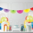 thumbnail image 2 of Multicolor Tissue Garland 14 ft by Way to Celebrate Party Banner, 2 of 5