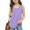 Purple, variant on BRGZLK Tank Top for Toddler Girls Summer Fashion Solid Color Tunic Top Cute Round Neck Sleeveless Singlet Black 3-4 Years