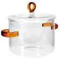 thumbnail image 3 of Olla de vidrio para fideos de cocina, olla de doble asa para cocinar fideos instantáneos, olla de cocina, 3 of 6