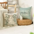 thumbnail image 5 of HAPPINIESS 18 x 18 Inch Christmas Decorative Pillow Covers, Set of 4, 5 of 7