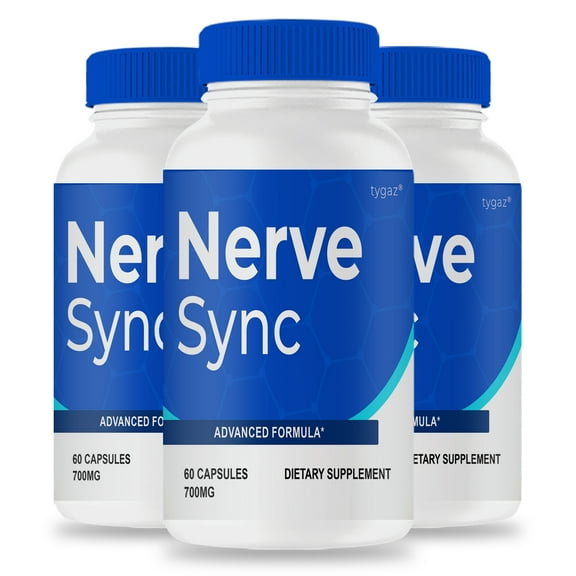 (3 pack) NerveSync - Nerve Sync Pill Supplement
