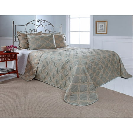 Belmont Reversible Bedspread Queen Sea S