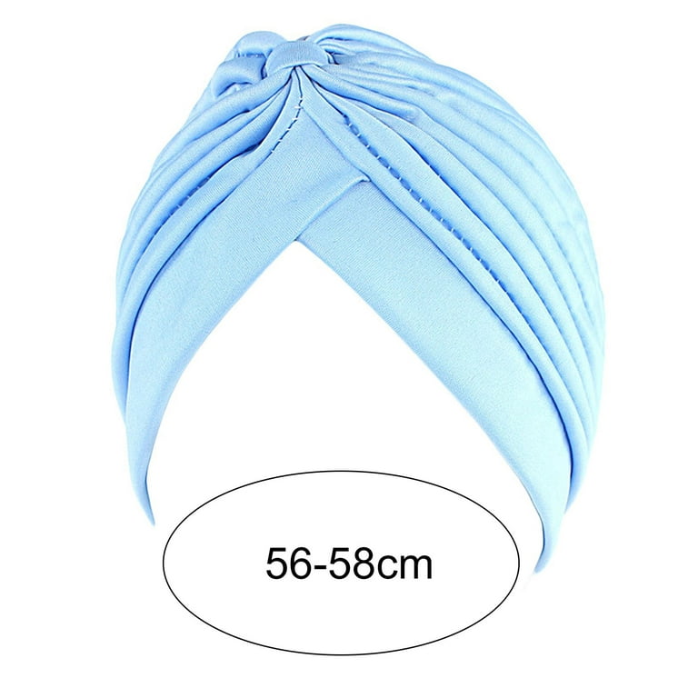 D-GROEE Stretch Turbans Spandex Solid Color Cross Shape Turbantes Para La  Cabeza De Mujer Head Turbans Head Turbans Turbines for Women Girls 